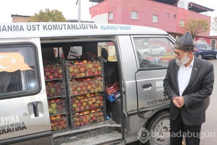 'Elmacı Dede'den 6 şehit veren birliğe moral ziyareti
