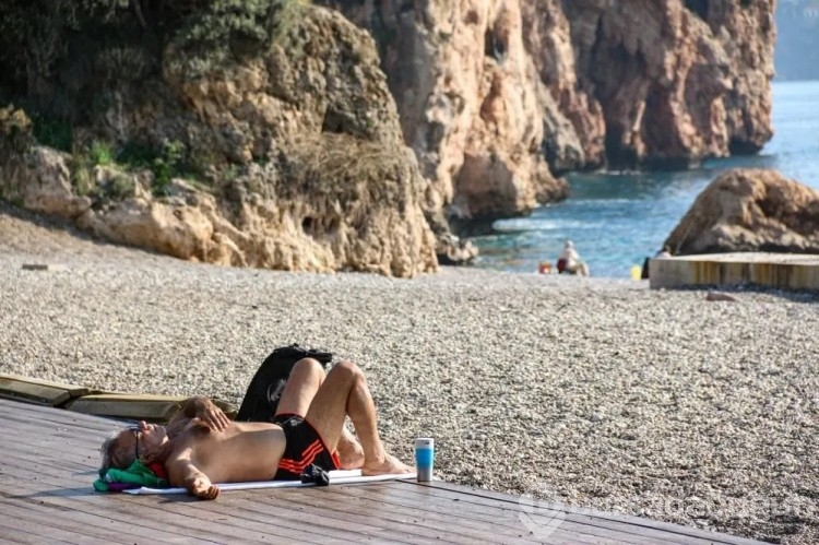 Antalya'da yaz hala devam ediyor
