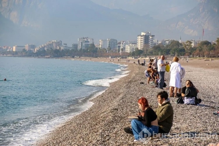 Antalya'da yaz hala devam ediyor