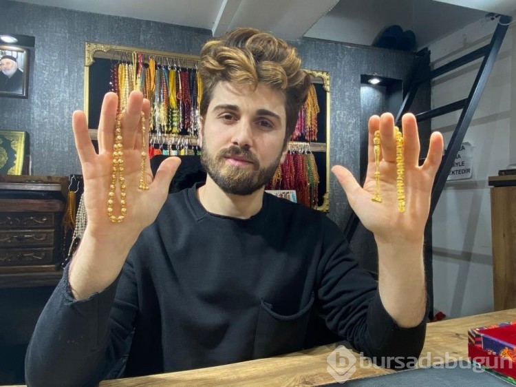 Yatırımlık tespihlere yoğun ilgi!