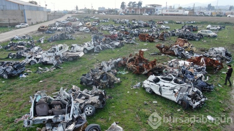 Hatay'da enkazdan çıkarılan 18 bin 931 araç sahiplerine teslim edildi
