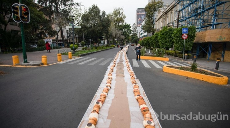 4.5 km'lik hamur işi Guinness rekorunu kırdı