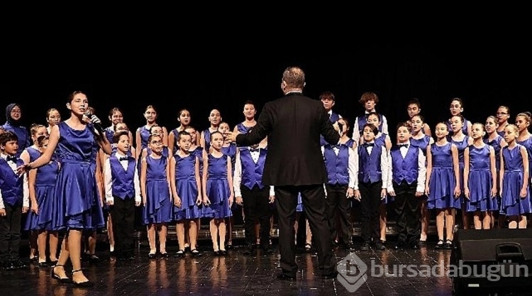 Bursa Nilüfer Çocuk ve Gençlik Korosu'ndan yeni yılın ilk konseri