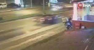 Zonguldak'ta otomobilin çarptığı yaşlı adam havada takla attı