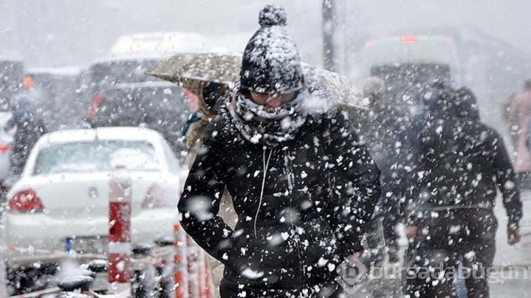 Meteoroloji'den 8 il için kuvvetli kar uyarısı