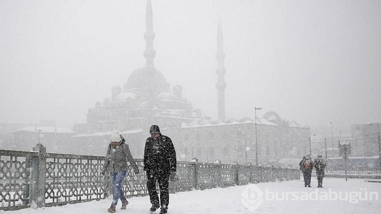Meteoroloji'den 8 il için kuvvetli kar uyarısı