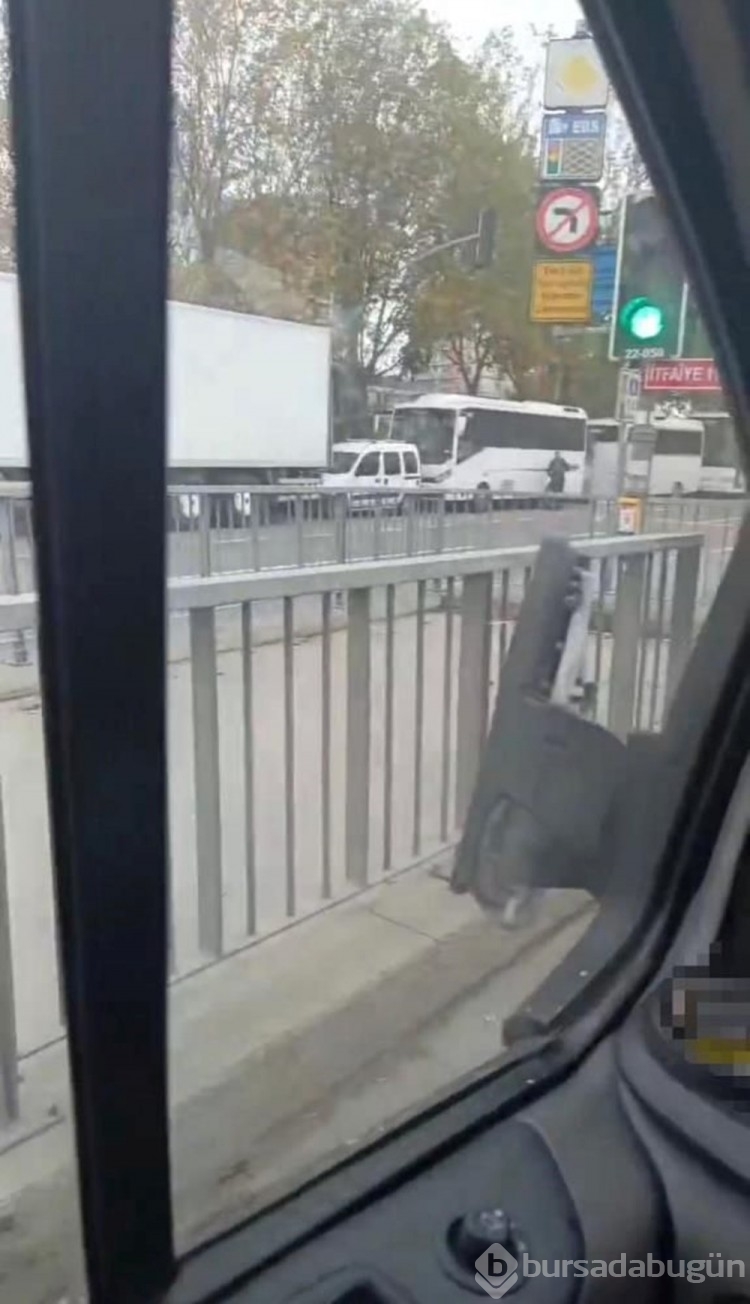 İstanbul trafiğinde bir maganda saldırısı daha