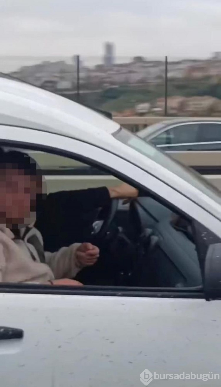 İstanbul trafiğinde bir maganda saldırısı daha