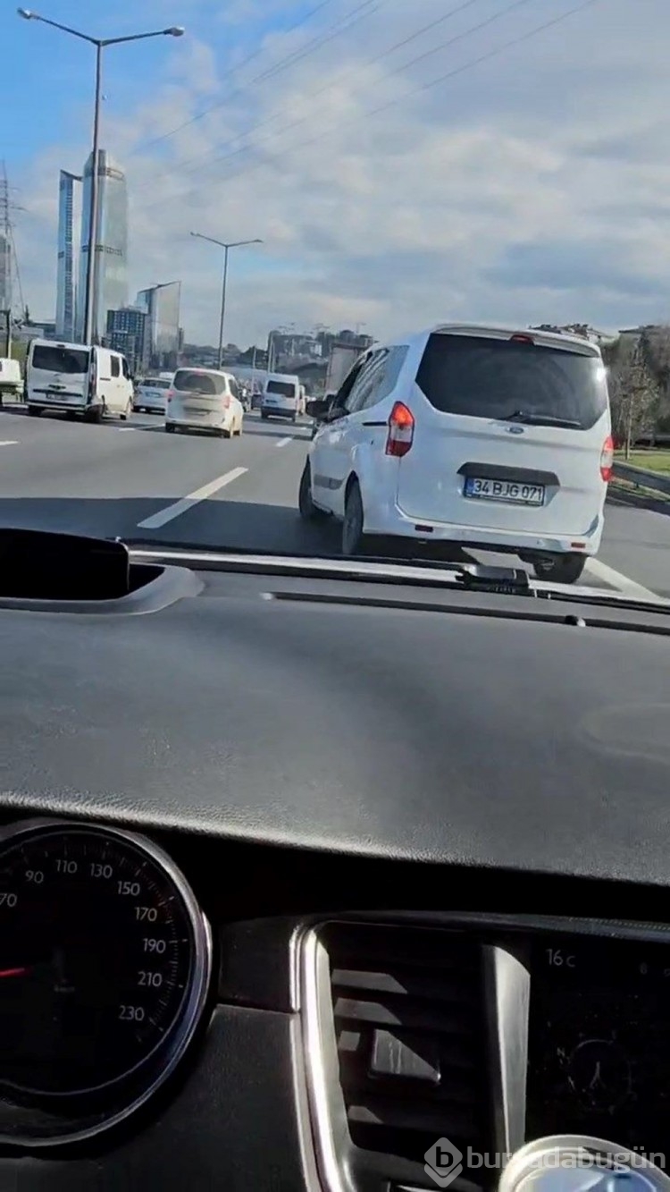TEM'de yol kesen magandanın ehliyeti iptal edildi

