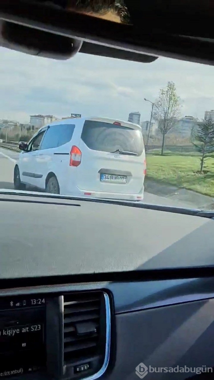 TEM'de yol kesen magandanın ehliyeti iptal edildi
