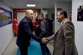 Nevşehir'de habere giden gazeteciler haber oldu