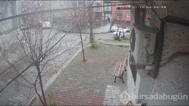 Kağıthane'de balkon çöktü