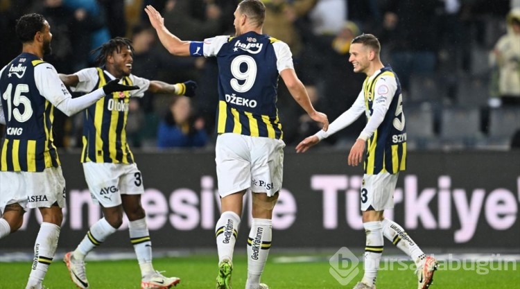 Kadıköy'de Fenerbahçe'den gol yağmuru
