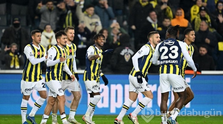 Kadıköy'de Fenerbahçe'den gol yağmuru
