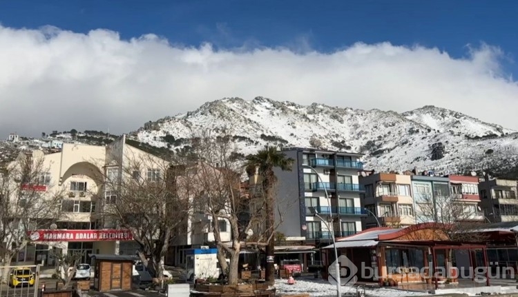 Marmara Adası'nı tipi vurdu
