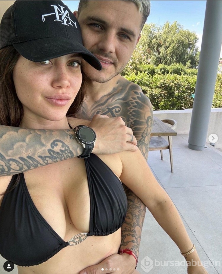 Wanda Nara ile Mauro Icardi'nin tatil fotoğrafları