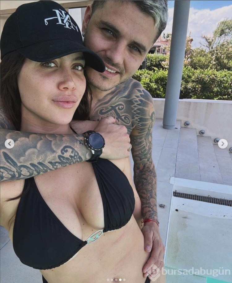 Wanda Nara ile Mauro Icardi'nin tatil fotoğrafları