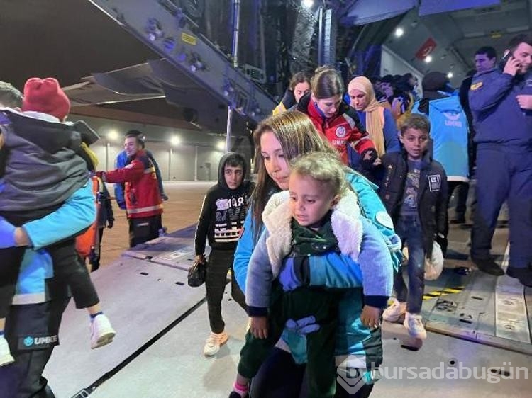 Gazzeli 85 hasta ve yaralı daha Mısır'dan Türkiye'ye getirildi
