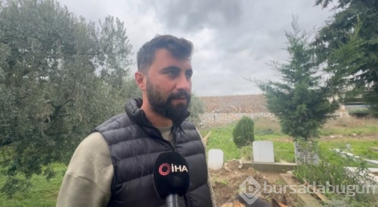 Bursa'da 52 gün önce hayatını kaybeden sahibinin mezarından ayrılmıyor