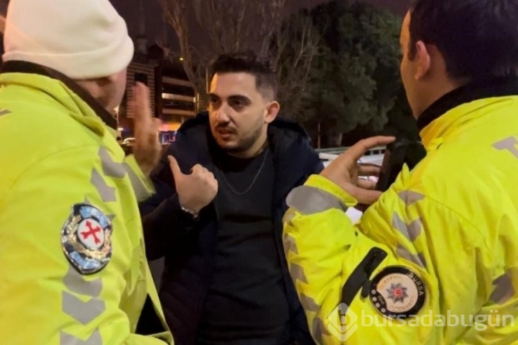 Bursa'da alkollü sürücüye 18 bin lira ceza!
