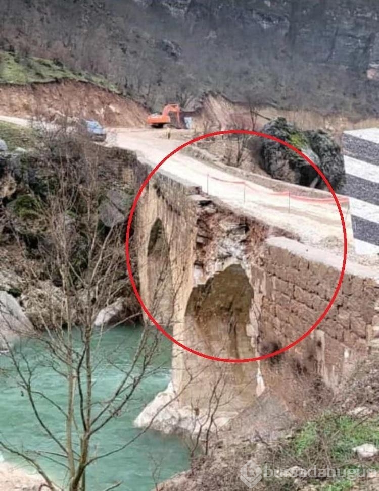 Diyarbakır'da viyadük yapımında dinamit kullanıldı; tarihi köprü zarar gördü