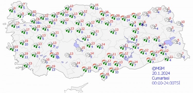 Hafta sonu sıcaklık 10 derece düşecek!