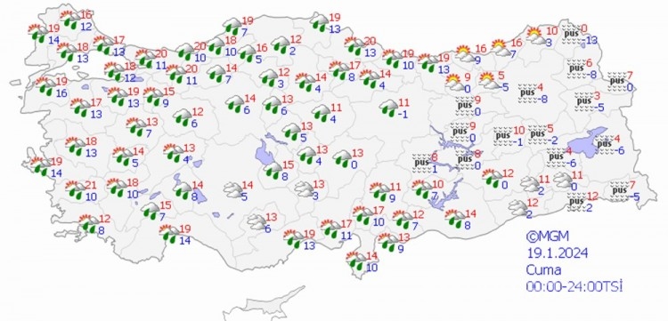 Hafta sonu sıcaklık 10 derece düşecek!