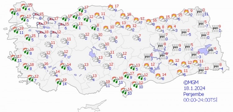 Hafta sonu sıcaklık 10 derece düşecek!