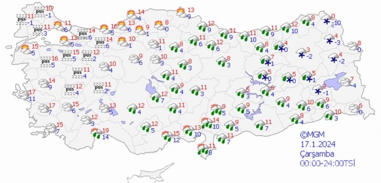 Hafta sonu sıcaklık 10 derece düşecek!