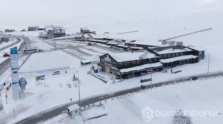 Erciyes'te kar kalınlığı 110 santimetreye ulaştı

