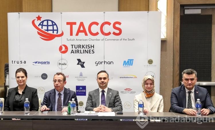 Bakan Kacır, ABD'de Türk ticaret insanlarıyla buluştu
