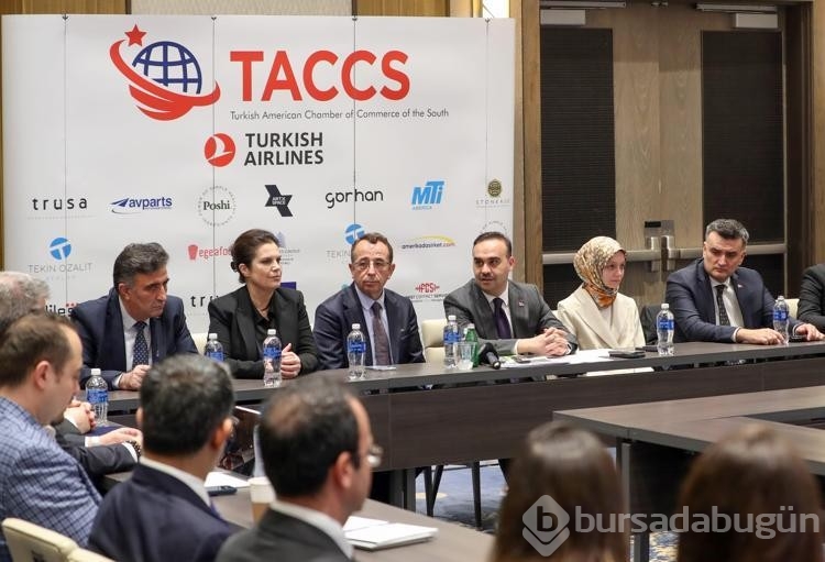 Bakan Kacır, ABD'de Türk ticaret insanlarıyla buluştu
