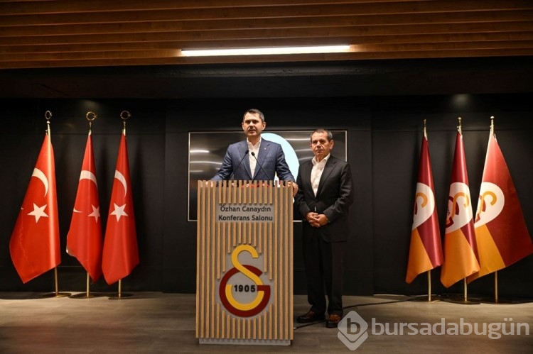 Murat Kurum'dan Galatasaray'a ziyaret
