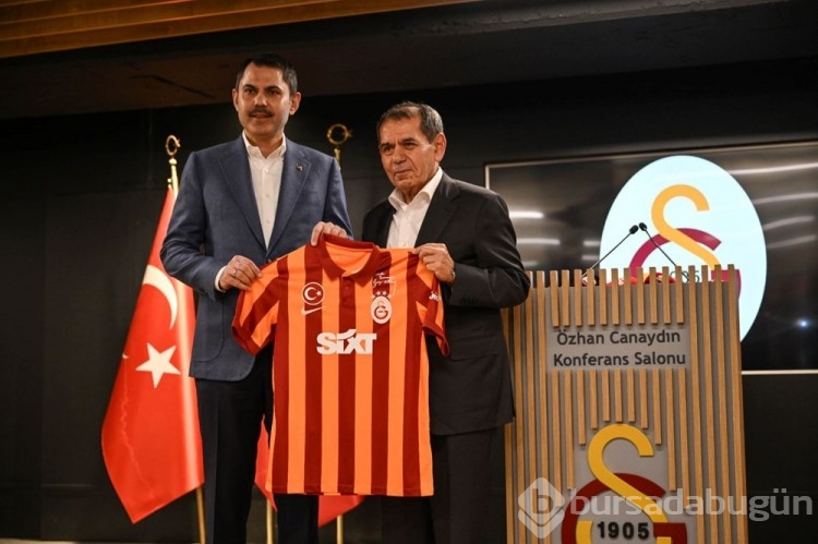 Murat Kurum'dan Galatasaray'a ziyaret