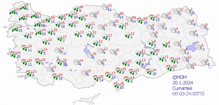 Marmara ve Ege için fırtına uyarısı
