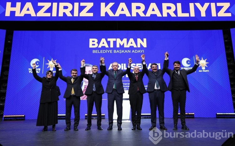 AK Parti'nin 17'si büyükşehir 48 ilin belediye başkan adayları tanıtıldı 
