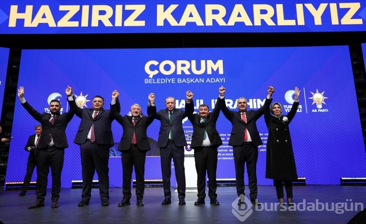 AK Parti'nin 17'si büyükşehir 48 ilin belediye başkan adayları tanıtıldı 