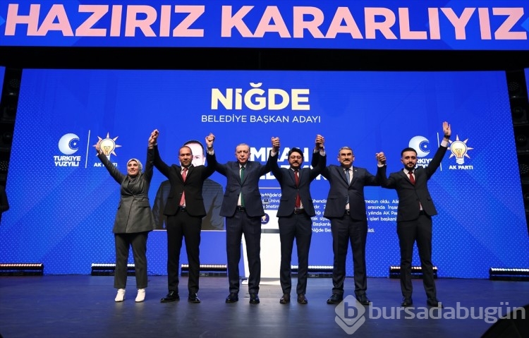 AK Parti'nin 17'si büyükşehir 48 ilin belediye başkan adayları tanıtıldı 
