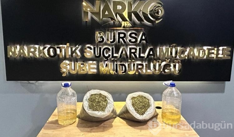 Bursa'da narkotik operasyonunda 29 tutuklama