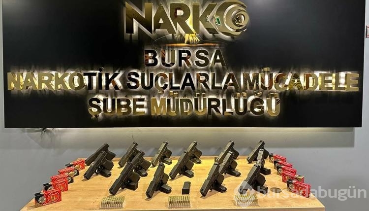 Bursa'da narkotik operasyonunda 29 tutuklama