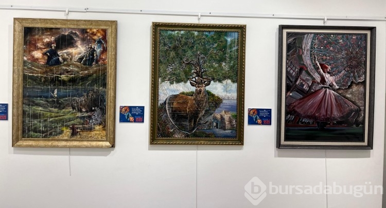 Bursa'da İkinci Zaman Sergisi sanatseverlerle buluştu