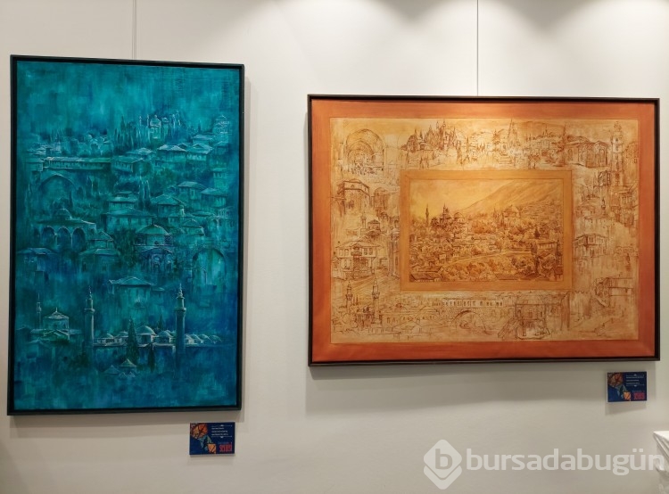 Bursa'da İkinci Zaman Sergisi sanatseverlerle buluştu
