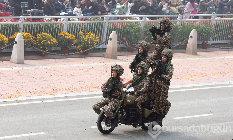 Hindistan'ın Cumhuriyet Bayramı'ndan renkli görüntüler