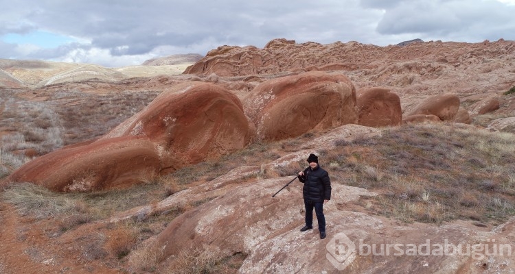 'Dünya'daki Mars' Sivas Eğribucak kayalıkları