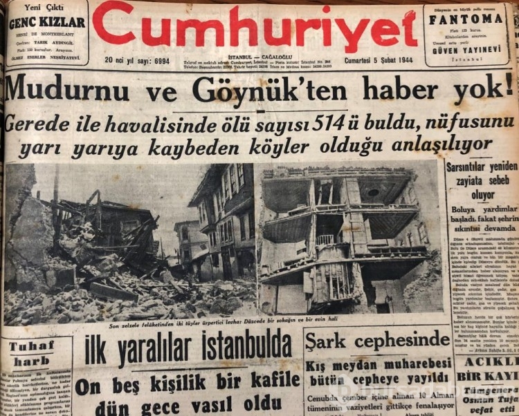 Bolu Gerede depreminin 80. yıldönümü