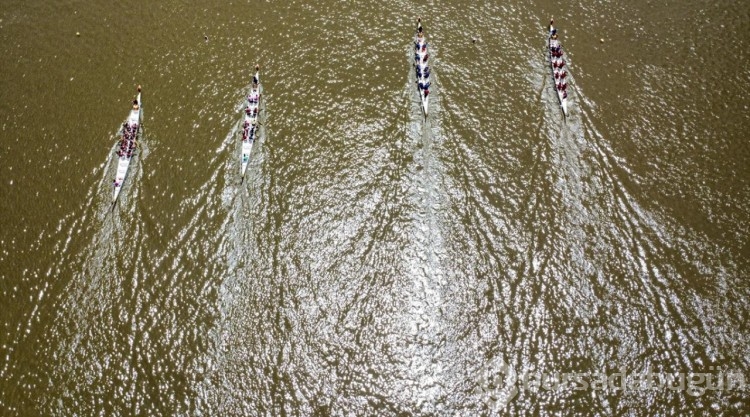 Arjantin'in geleneksel 'Dragon Boat' yarışları