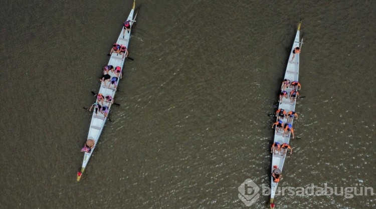 Arjantin'in geleneksel 'Dragon Boat' yarışları