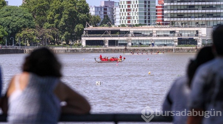 Arjantin'in geleneksel 'Dragon Boat' yarışları