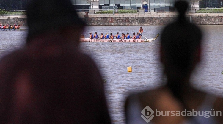 Arjantin'in geleneksel 'Dragon Boat' yarışları