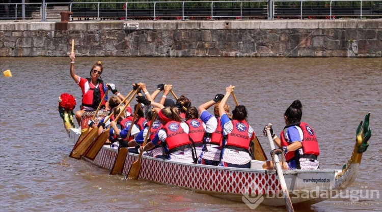 Arjantin'in geleneksel 'Dragon Boat' yarışları